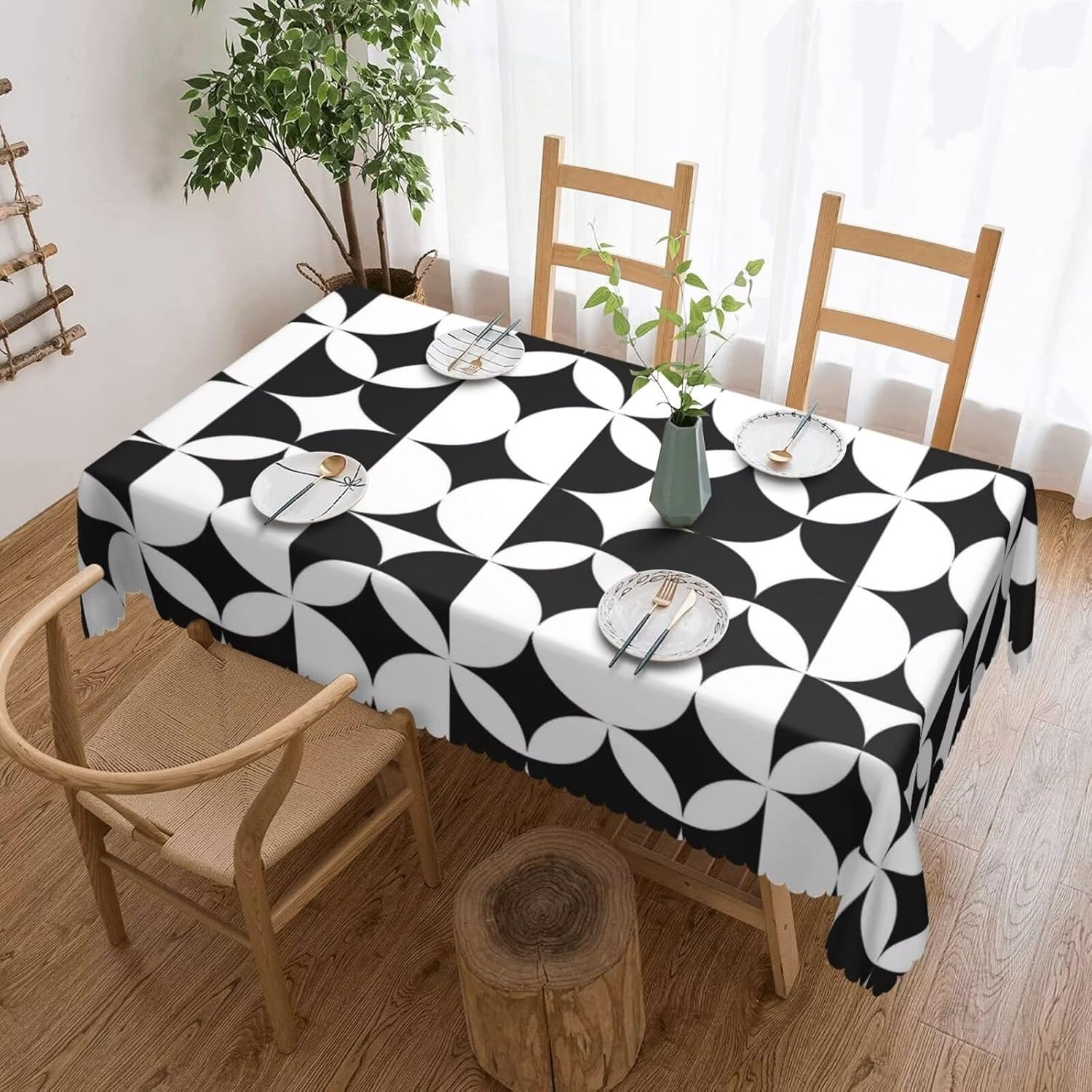 Century Textile & Sewing Supply Photos - Tovaglia Minimalista Stile Mid-Century Modern, Copritavolo