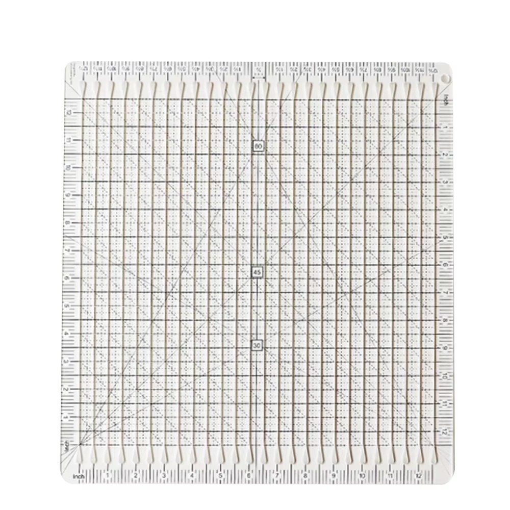 Quilting Ruler Square - Righello per quilting 5-in-1 in acrilico
