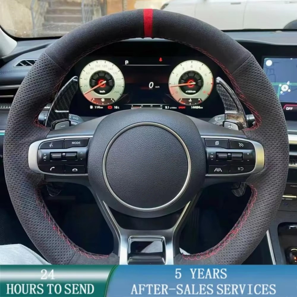 Sewing Gt - Accessori Auto: Coprivolante in Pelle Scamosciata