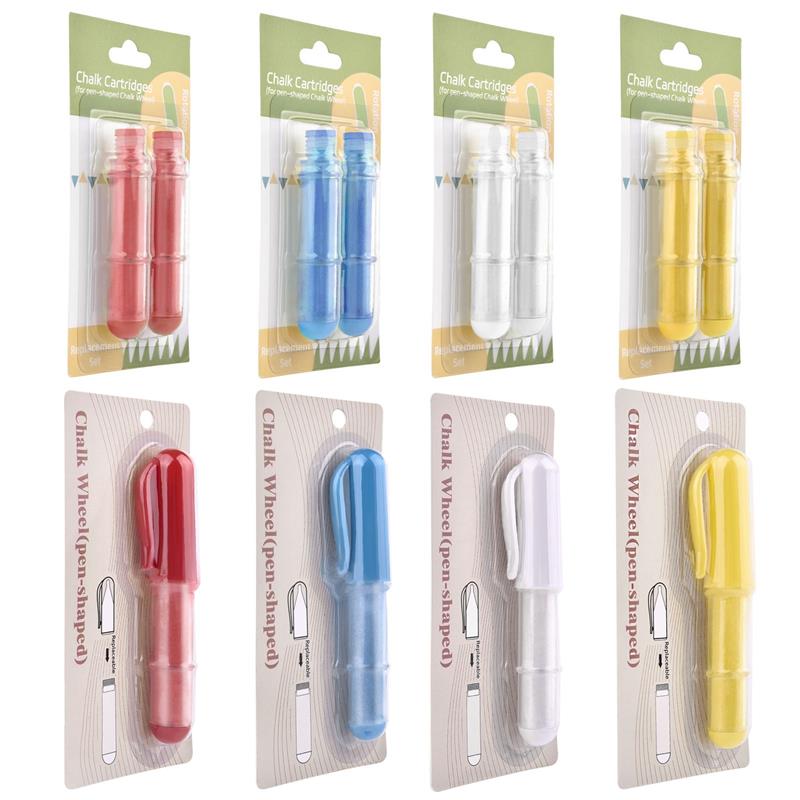 Tailor Chalk Marker - Matite per tessuti cancellabili con gesso