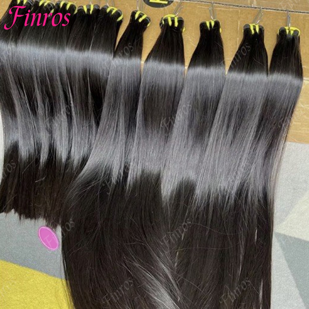 Sewing Technology - Extensioni di capelli umani vergini Finros,