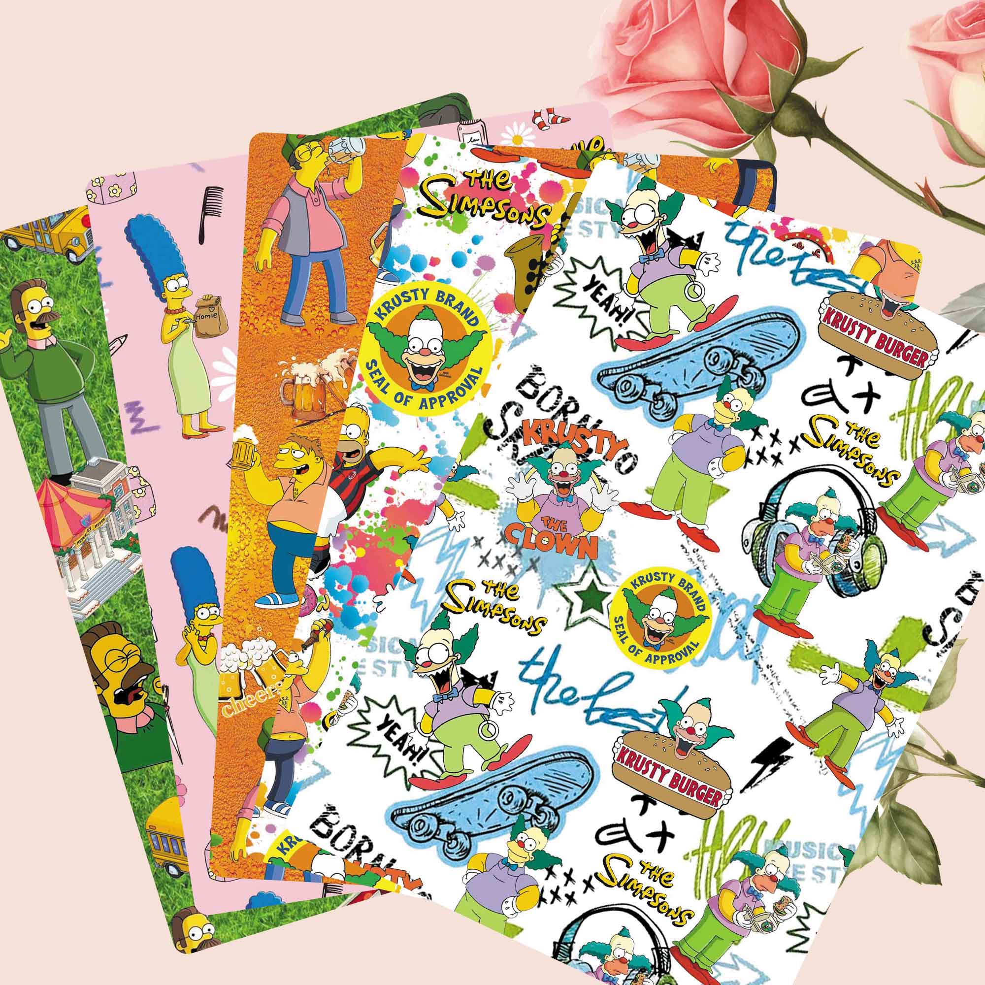 Sewing Production - Tessuto Stampato Cartone Animato I SIMPSONI
