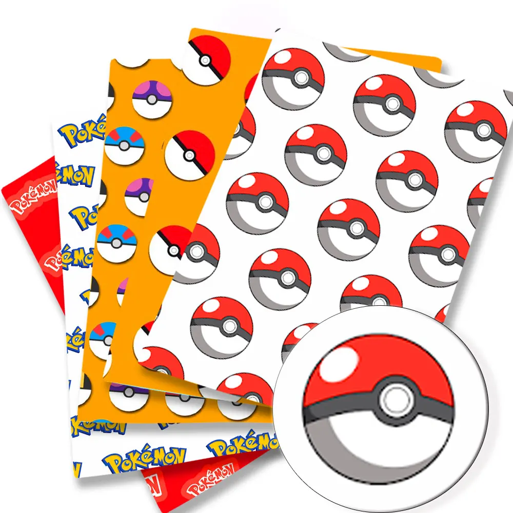 Sewing Production - Pokemon Cartoon Fabric140 * 50cm cucito
