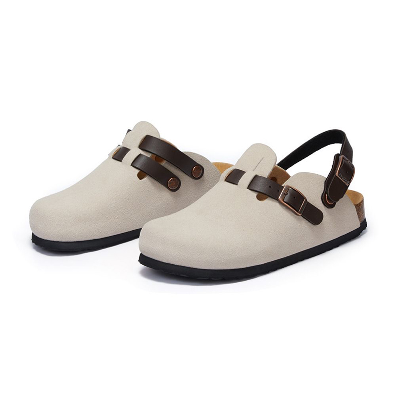 Elastic Waistband Roll - Pantofole in sughero da donna Moda
