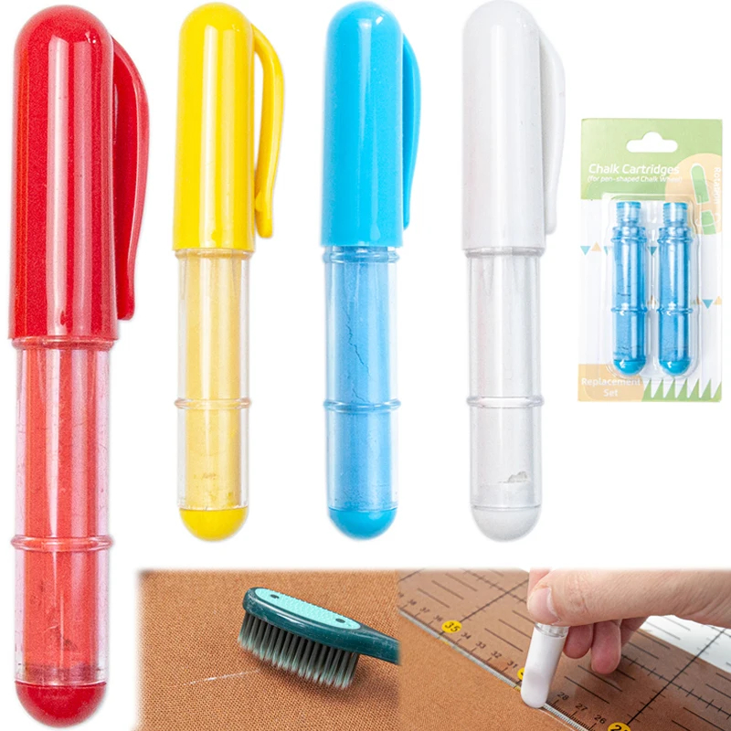 Tailor Chalk Marker - Matite per tessuti cancellabili con gesso