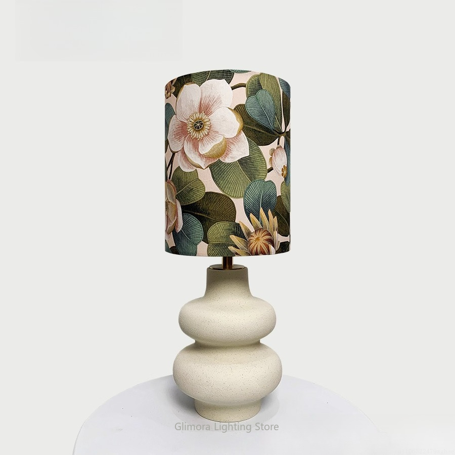 Lampada da tavolo in tessuto L - Century Textile & Sewing Supply Photos recensione e prezzo