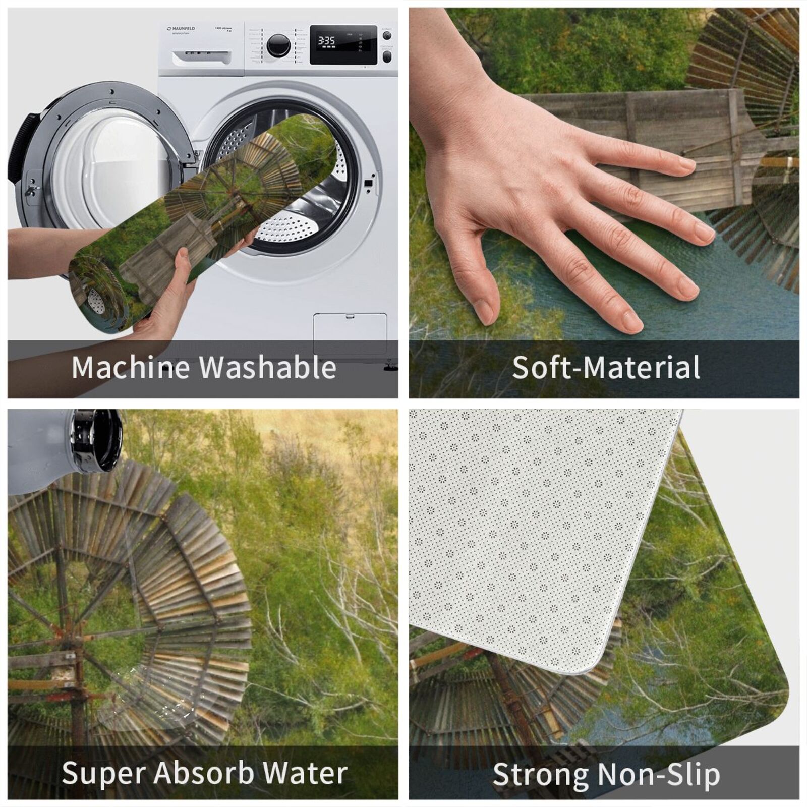 Mulino a vento in legno Tappet - Century Textile & Sewing Supply Photos recensione e prezzo