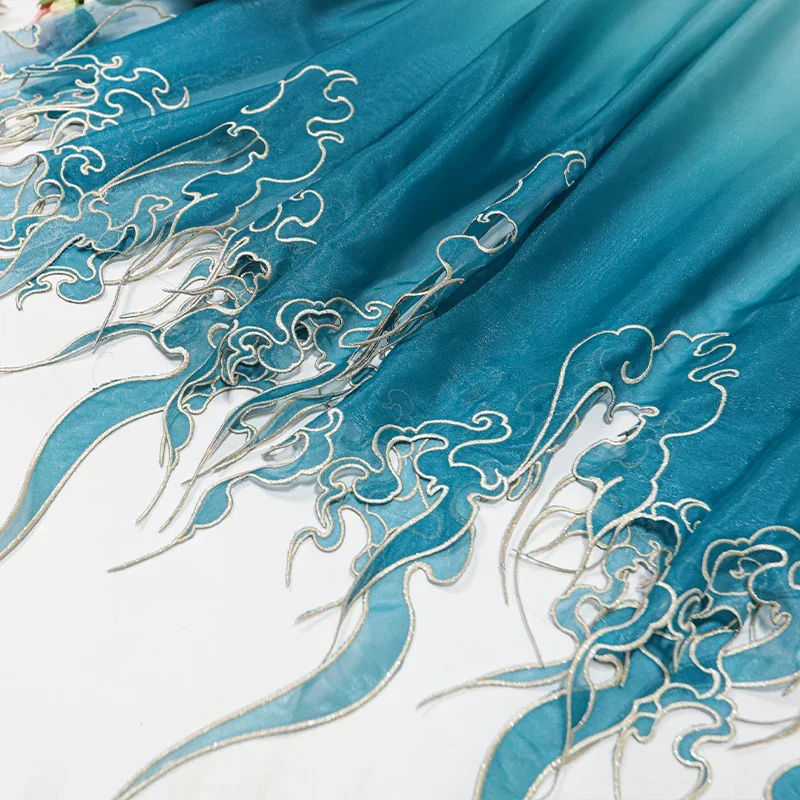 Tessuto con Ricamo in Stile Ci - Sewing Fabric recensione e prezzo
