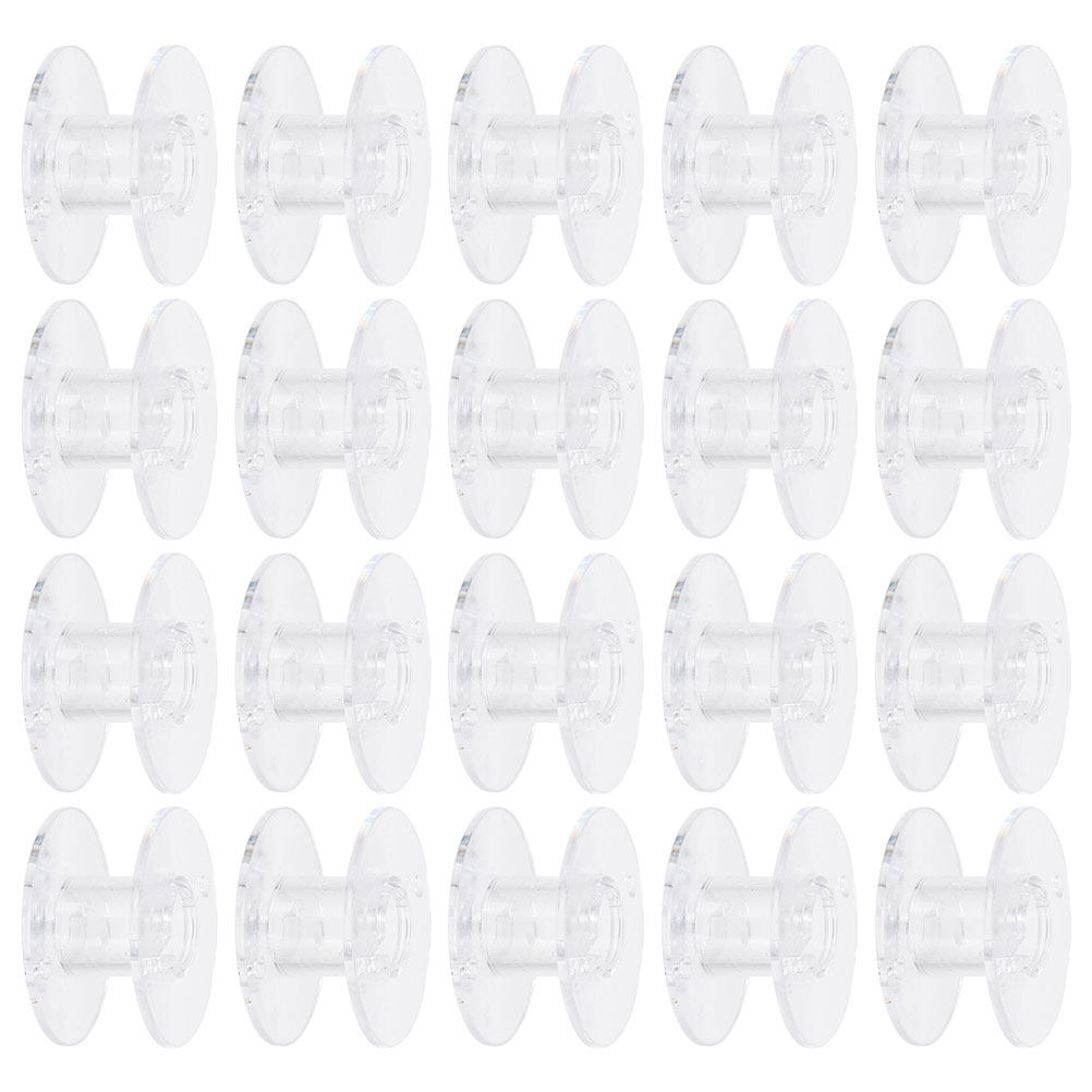60 Bobine Trasparenti in Plast - Thread Bobbins Empty recensione e prezzo