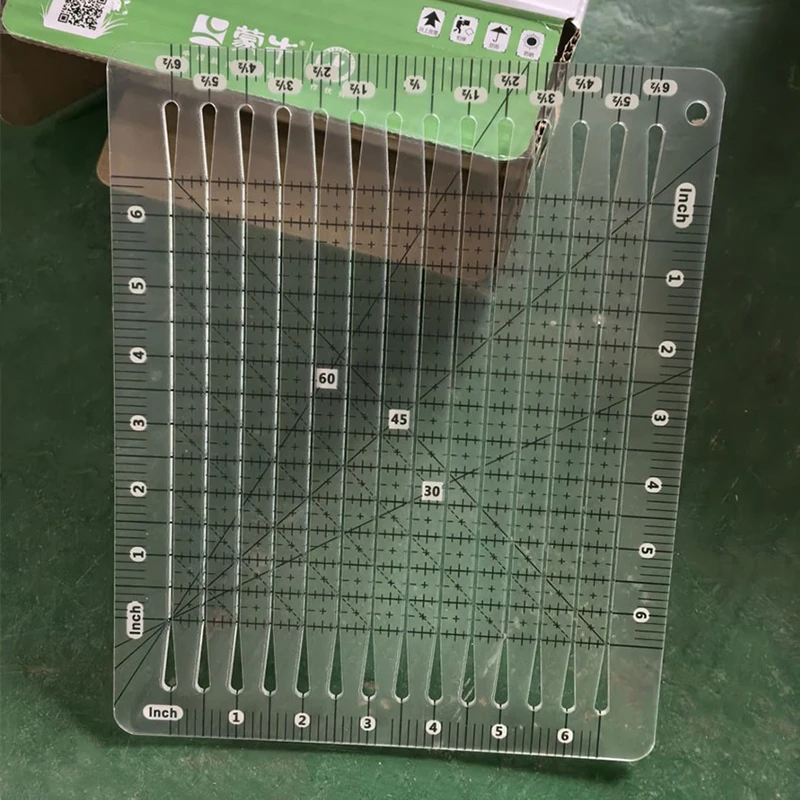 Righello da taglio per trapunt - Quilting Ruler Square recensione e prezzo