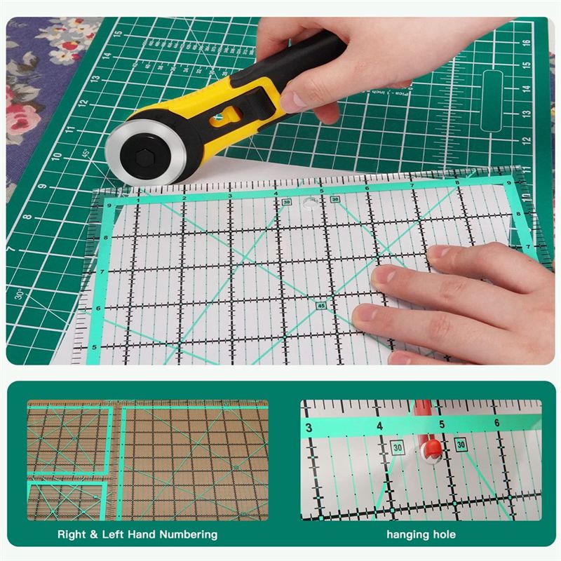 J1UL1N Set di 4 Righelli Quadr - Quilting Ruler Square recensione e prezzo