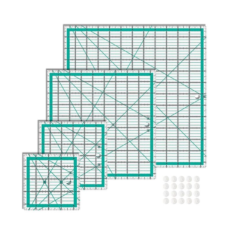 Righelli per quilting, 4 model - Quilting Ruler Square recensione e prezzo